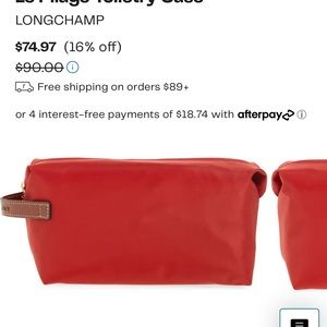 Longchamp Toiletry Bag
